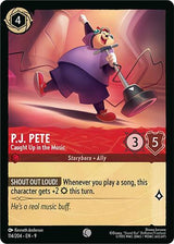 P.J. Pete - Caught Up in the Music - Disney Lorcana