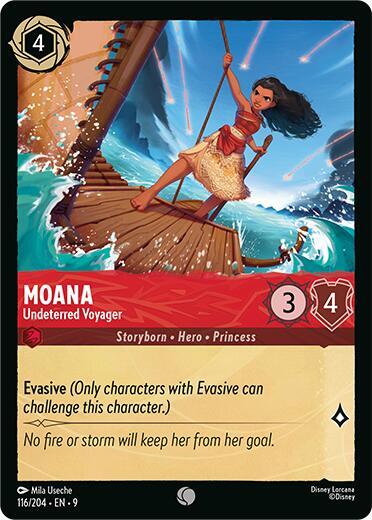 Moana - Undeterred Voyager - Disney Lorcana