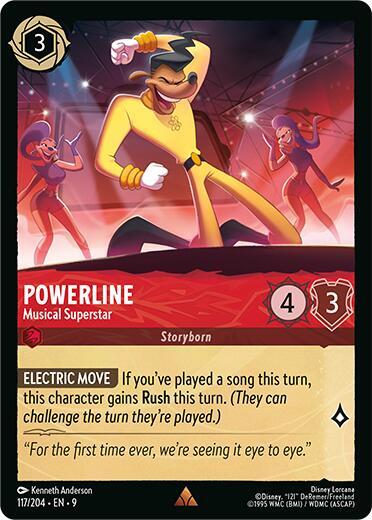 Powerline - Musical Superstar - Disney Lorcana