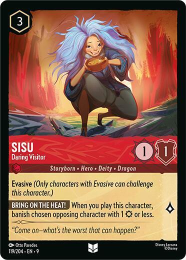 Sisu - Daring Visitor - Disney Lorcana