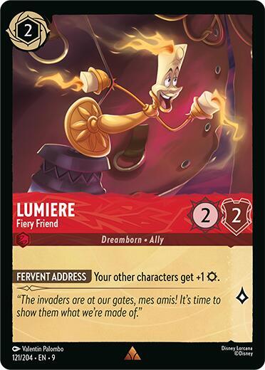 Lumiere - Fiery Friend - Disney Lorcana