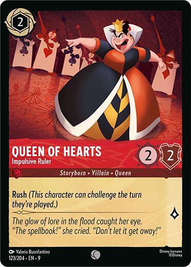 Queen of Hearts - Impulsive Ruler - Disney Lorcana