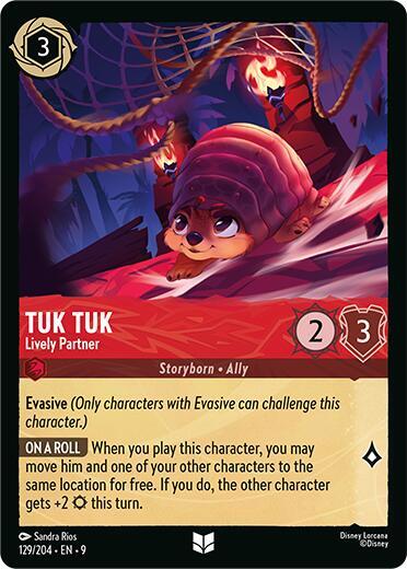 Tuk Tuk - Lively Partner - Disney Lorcana