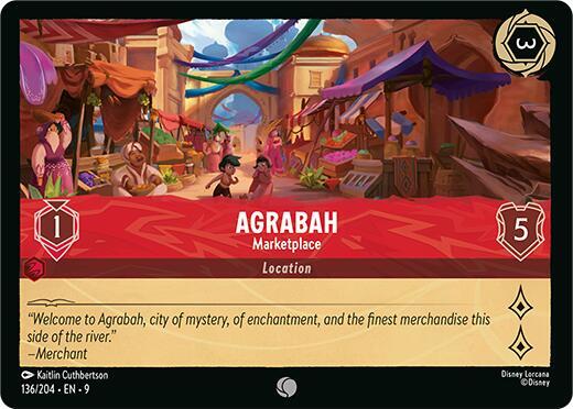 Agrabah - Marketplace - Disney Lorcana