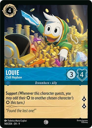 Louie - Chill Nephew - Disney Lorcana