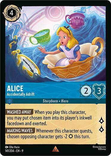 Alice - Accidentally Adrift - Disney Lorcana