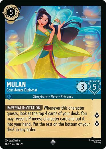 Mulan - Considerate Diplomat - Disney Lorcana