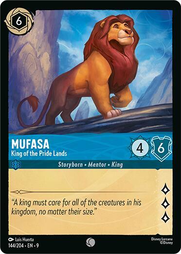 Mufasa - King of the Pride Lands - Disney Lorcana