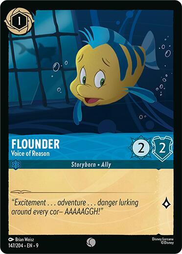 Flounder - Voice of Reason - Disney Lorcana