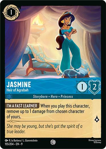 Jasmine - Heir of Agrabah - Disney Lorcana