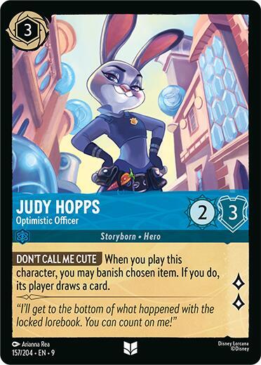 Judy Hopps - Optimistic Officer - Disney Lorcana