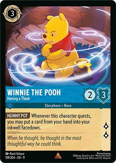 Winnie the Pooh - Having a Think - Disney Lorcana