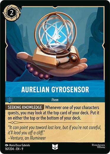 Aurelian Gyrosensor - Disney Lorcana