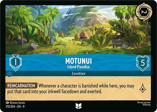 Motunui - Island Paradise - Disney Lorcana