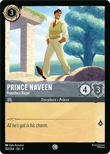 Prince Naveen - Penniless Royal - Disney Lorcana