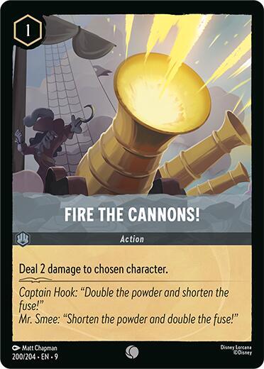 Fire the Cannons! - Disney Lorcana