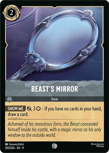Beast's Mirror - Disney Lorcana