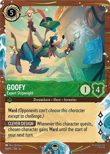 Goofy - Expert Shipwright (Disney Cruise Promo) - Disney Lorcana