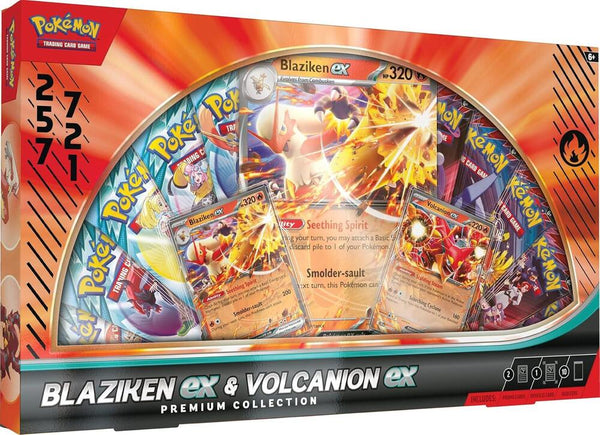 Blaziken ex & Volcanion ex Premium Collection - Pokémon