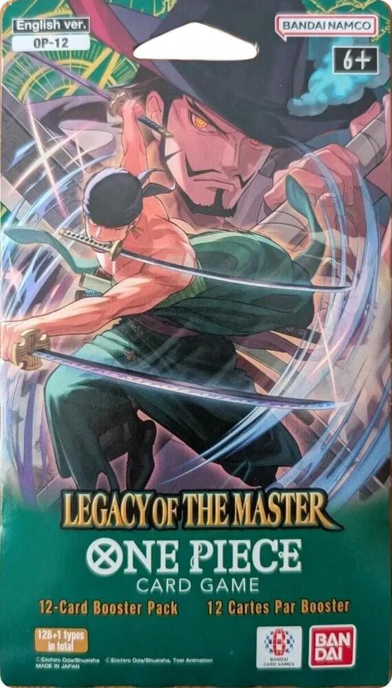Legacy of the Master - Sleeved Booster Pack - One Piece Card Game