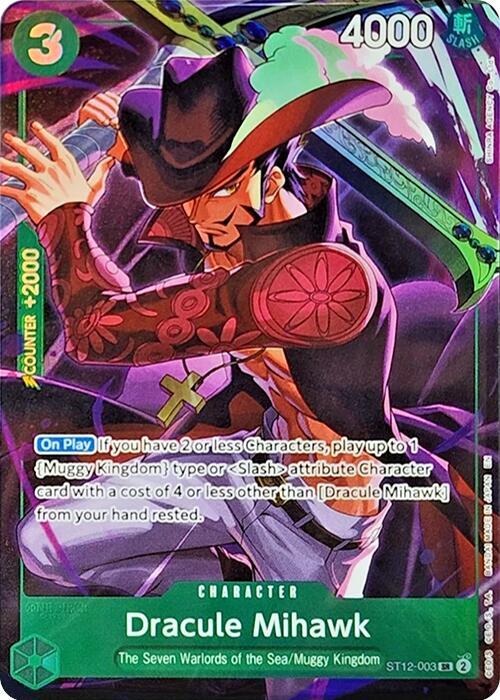 Dracule Mihawk (Illustration Box Vol.4) - One Piece Card Game