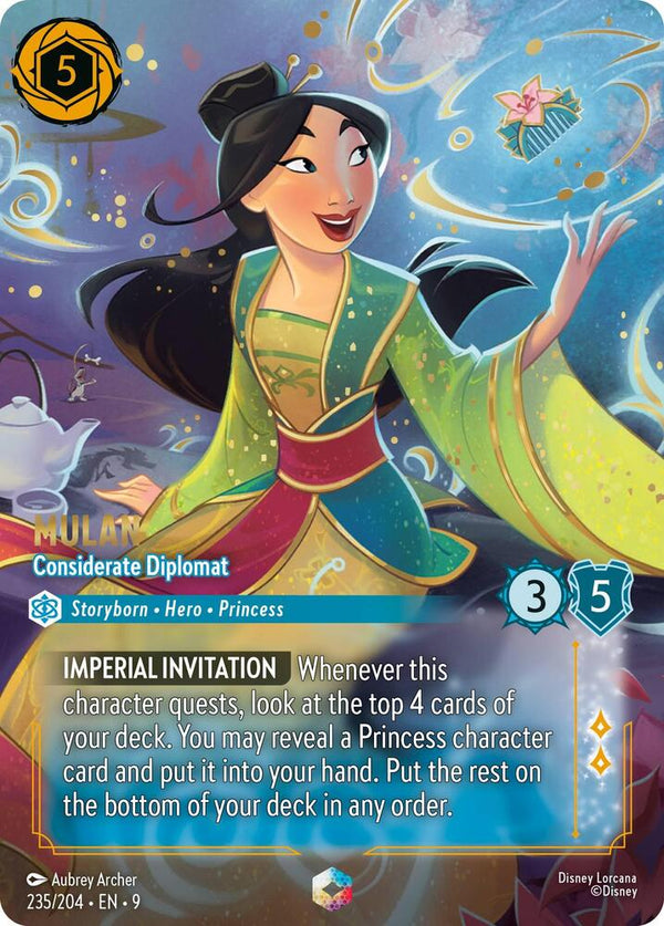 Mulan - Considerate Diplomat (Enchanted) - Disney Lorcana