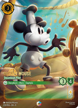 Mickey Mouse - Steamboat Pilot (Enchanted) - Disney Lorcana