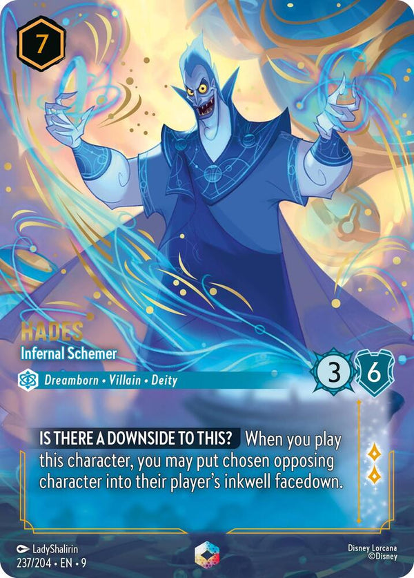 Hades - Infernal Schemer (Enchanted) - Disney Lorcana