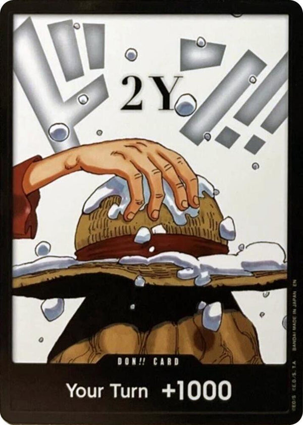 DON!! Card (2Y) (Double Pack Set Vol. 8) - One Piece Card Game