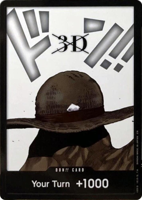 DON!! Card (3D) (Double Pack Set Vol. 8) - One Piece Card Game