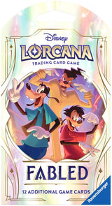 Disney Lorcana: Fabled Sleeved Booster Pack - Disney Lorcana