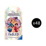 Disney Lorcana: Fabled Sleeved Booster Pack Case - Disney Lorcana