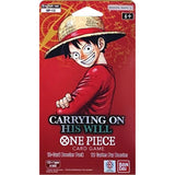 Carrying On His Will Sleeved Booster Pack - One Piece Card Game
