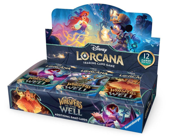 Disney Lorcana: Whispers in the Well Booster Box - Disney Lorcana