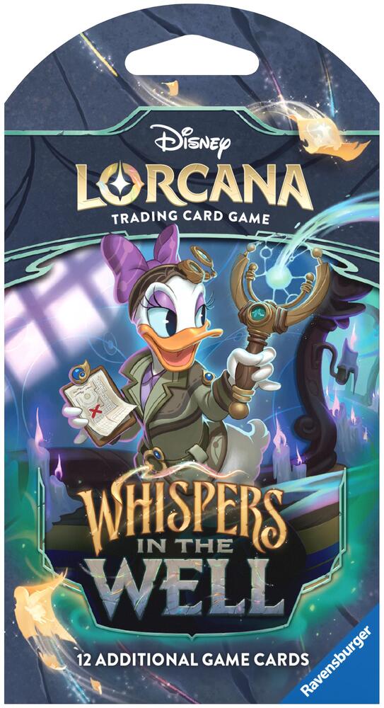Disney Lorcana: Whispers in the Well Sleeved Booster Pack - Disney Lorcana