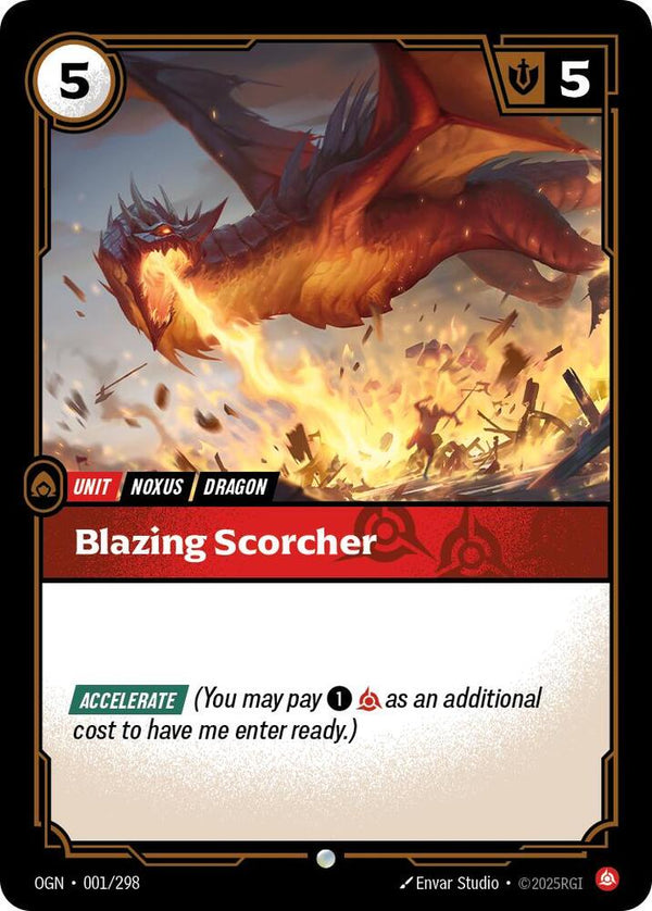 Blazing Scorcher - Riftbound: League of Legends TCG