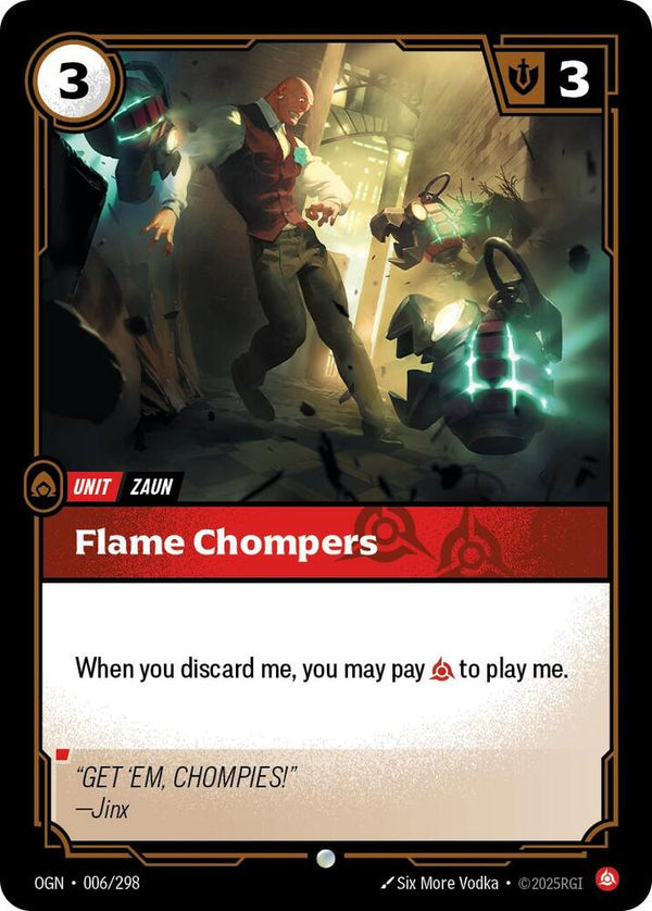 Flame Chompers - Riftbound: League of Legends TCG