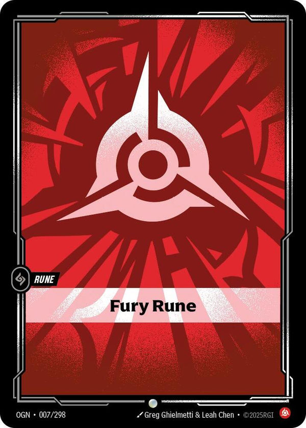 Fury Rune - Riftbound: League of Legends TCG
