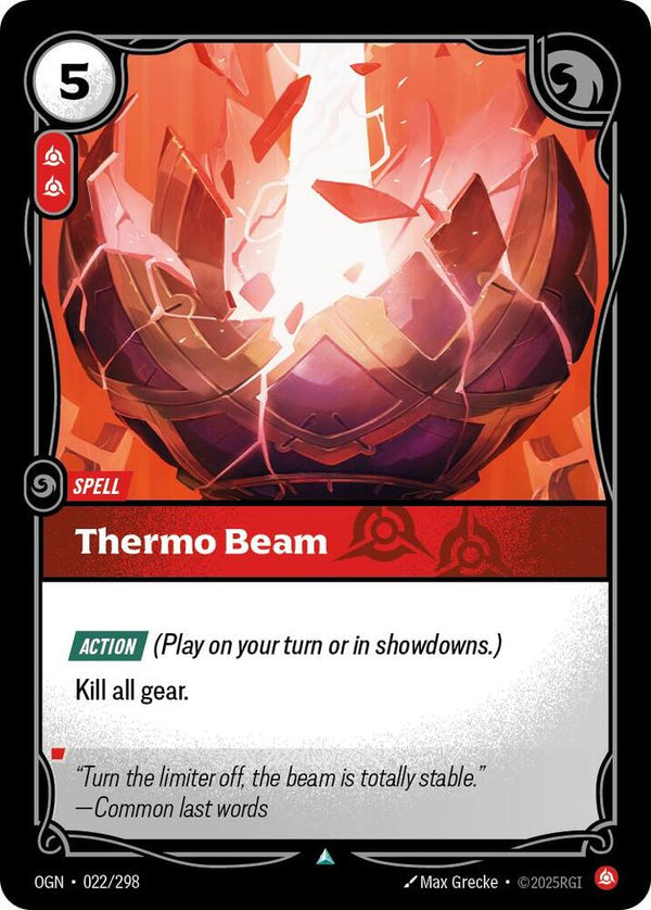 Thermo Beam - Riftbound: League of Legends TCG