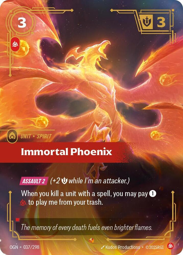 Immortal Phoenix - Riftbound: League of Legends TCG