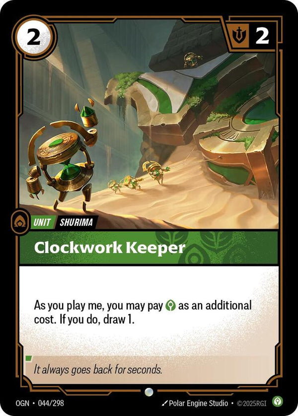Clockwork Keeper - Riftbound: League of Legends TCG