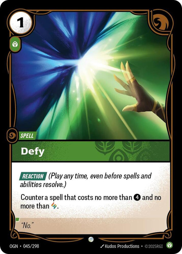 Defy - Riftbound: League of Legends TCG