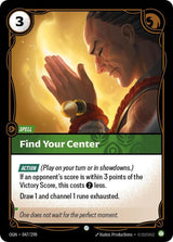 Find Your Center - Riftbound: League of Legends TCG