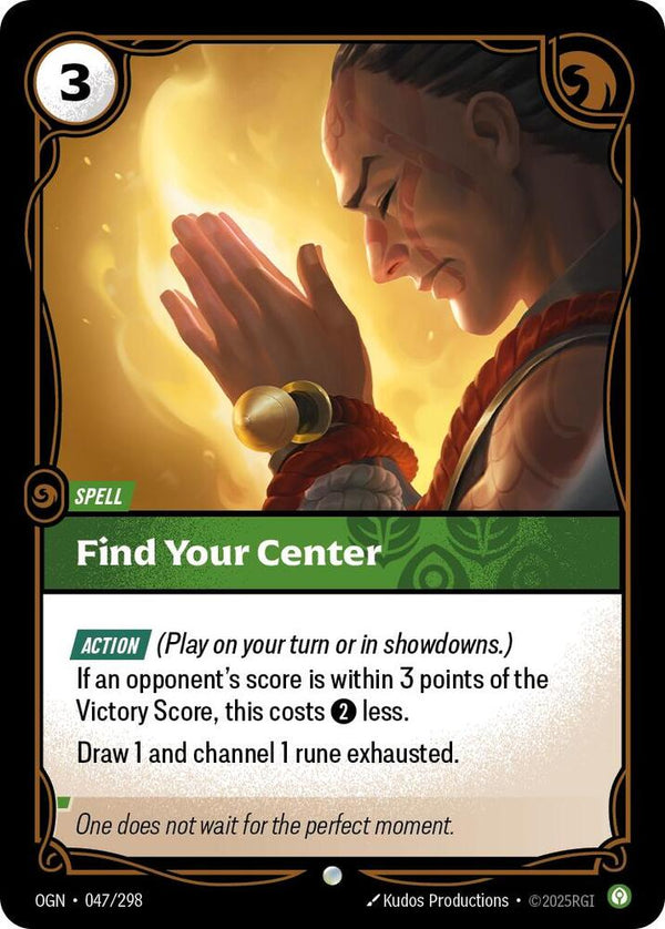 Find Your Center - Riftbound: League of Legends TCG