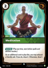 Meditation - Riftbound: League of Legends TCG
