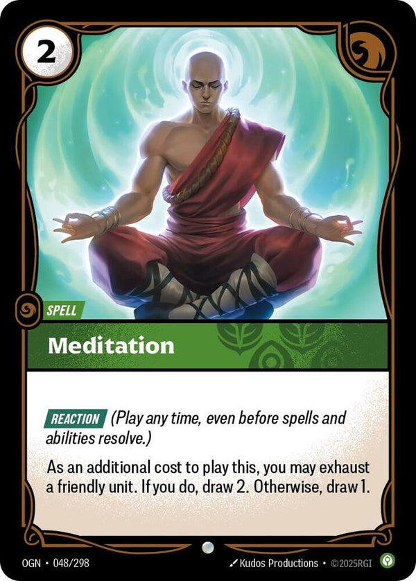 Meditation - Riftbound: League of Legends TCG