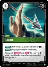 Block - Riftbound: League of Legends TCG