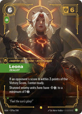 Leona - Zealot (Alternate Art) - Riftbound: League of Legends TCG