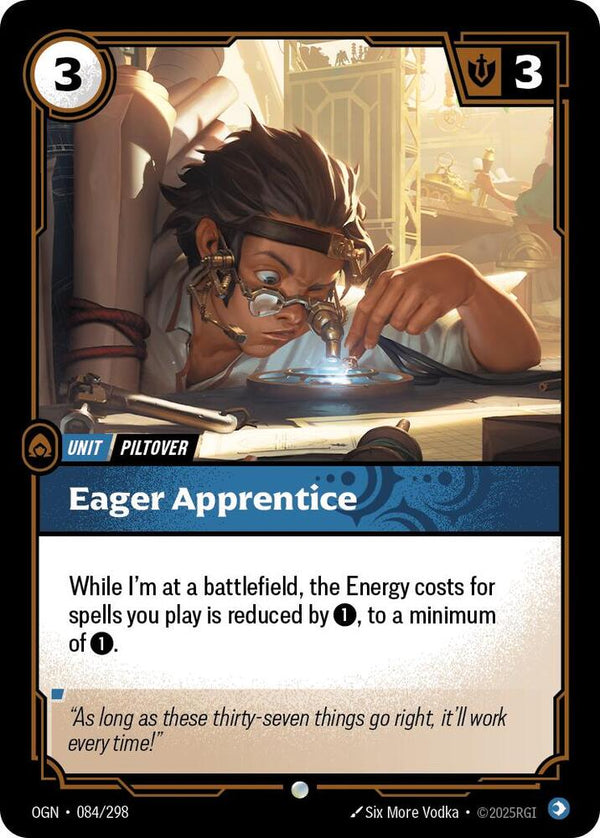 Eager Apprentice - Riftbound: League of Legends TCG