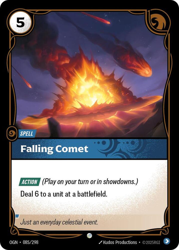 Falling Comet - Riftbound: League of Legends TCG
